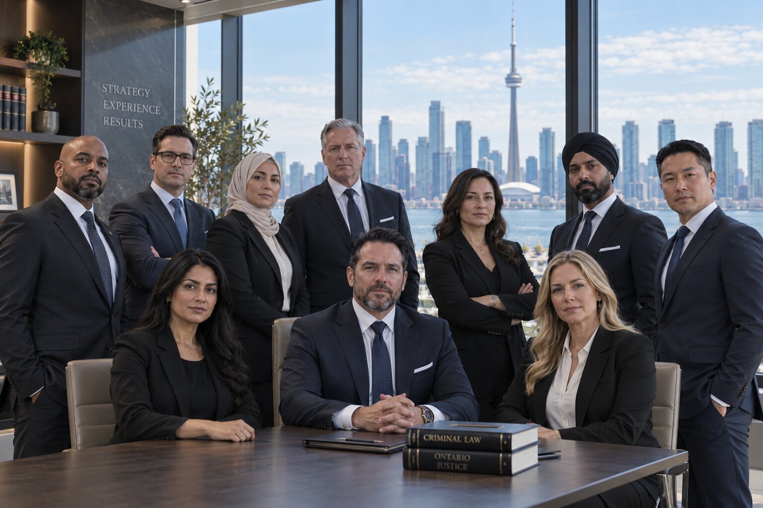 The legal team in the Toronto office
